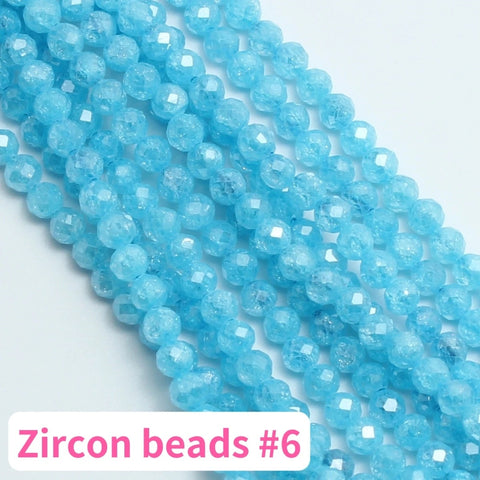 Zircon beads 2/3/4mm Accessories