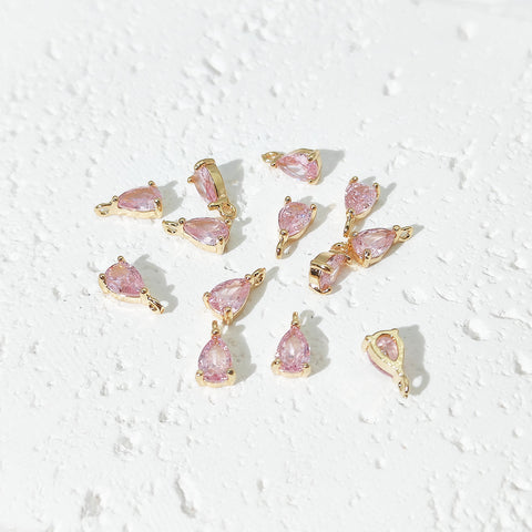 #TearDrop Spacers Charms For DIY Jewelry Accessories