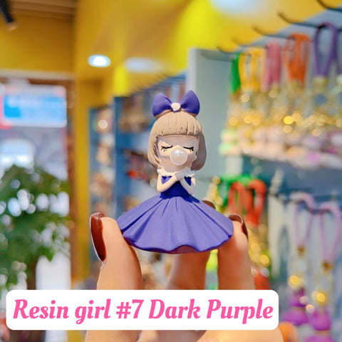 #Resin Girls for Key chain charms and accessories
