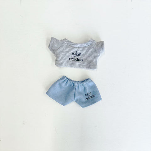 Labubu's clothes adidas Sweaters and some accessories Doll clothes