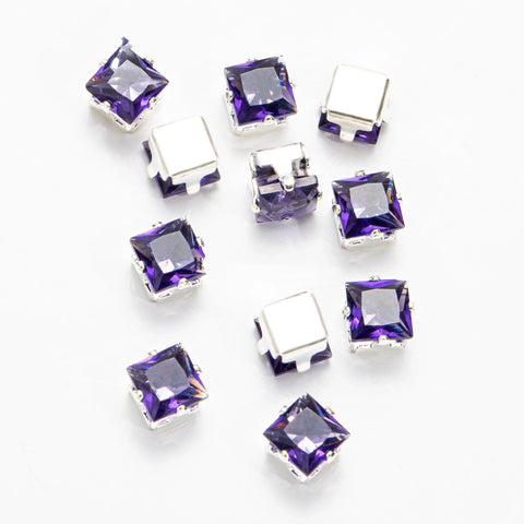 #4mm Cube Rhinstones Charms For DIY Jewelry Accessories