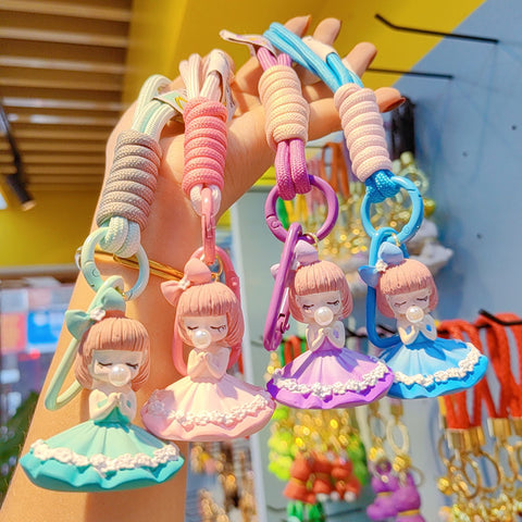 #Resin Girls for Key chain charms and accessories