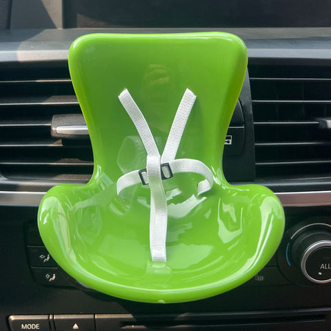 Labubu doll safety seat toy car interior decoration car air outlet decoration aromatherapy