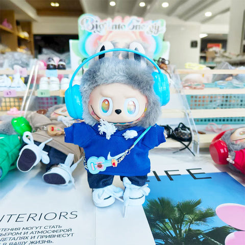 Labubu's clothes nike Hoodie and some accessories Doll clothes