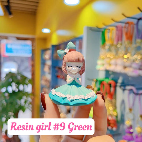 #Resin Girls for Key chain charms and accessories