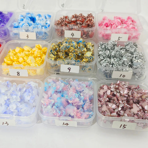 # Soft Flowers Charms For DIY Jewelry Accessories