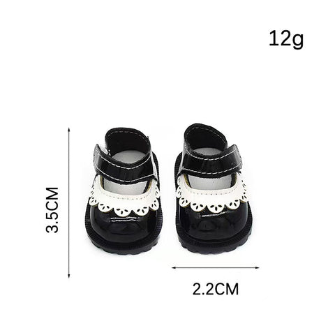 Labubu shoe accessories leather shoes