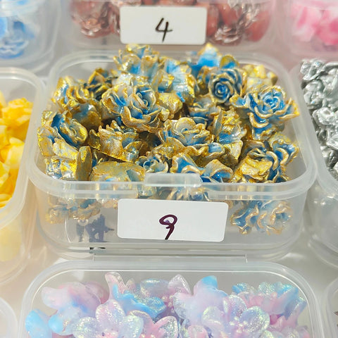 # Soft Flowers Charms For DIY Jewelry Accessories
