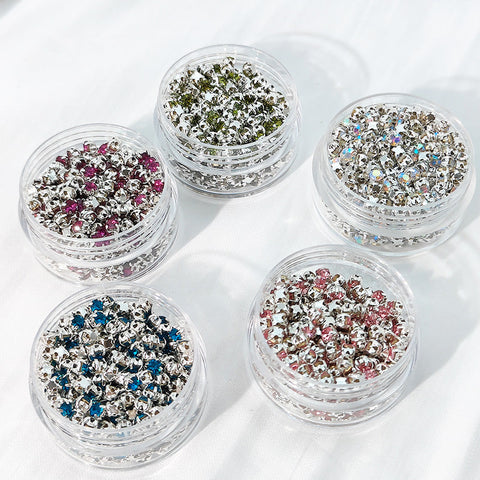 #3mm Diamonds Spacers Charms For DIY Jewelry Accessories