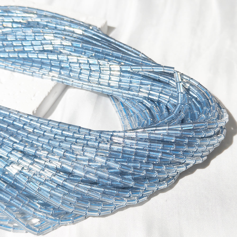 Glass Tubular Bead For DIY Beading&Jewelry Making