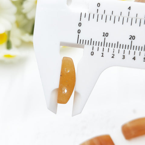 Double Holes arch Crystal Charms 38Pcs DIY Jewelry Accessories