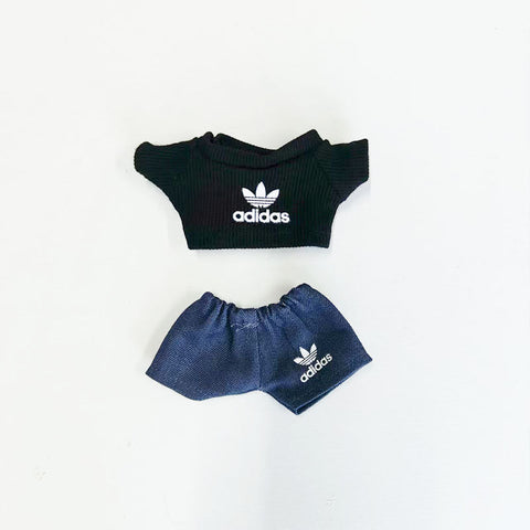 Labubu's clothes adidas Sweaters and some accessories Doll clothes