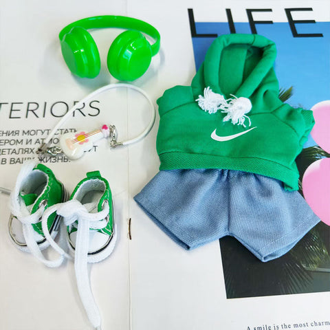 Labubu's clothes nike Hoodie and some accessories Doll clothes