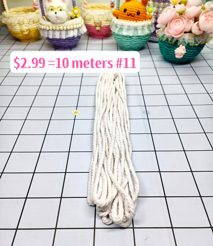 #Handmade Flower Basket Material Bag DIY Table Ornaments Storage