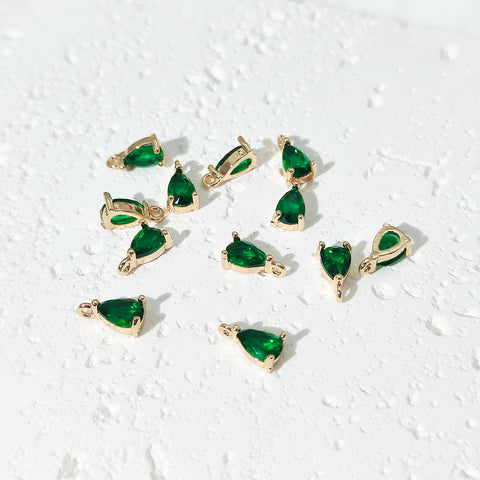 #TearDrop Spacers Charms For DIY Jewelry Accessories