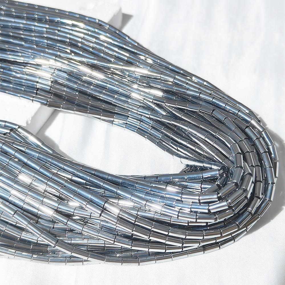 Glass Tubular Bead For DIY Beading&Jewelry Making