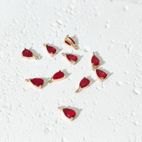 #TearDrop Spacers Charms For DIY Jewelry Accessories