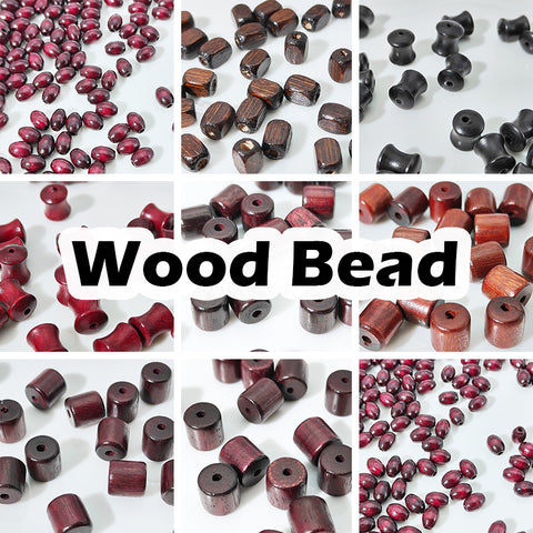 #Wood Beads For DIY Jewelry Accessories