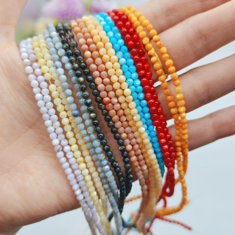 #3mm Shell Beads Charms For DIY Jewelry Accessories