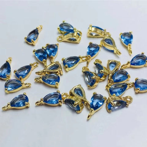 #TearDrop Spacers Charms For DIY Jewelry Accessories