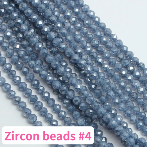 Zircon beads 2/3/4mm Accessories