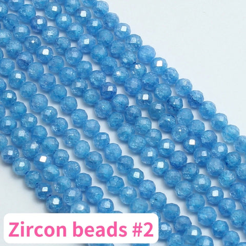 Zircon beads 2/3/4mm Accessories