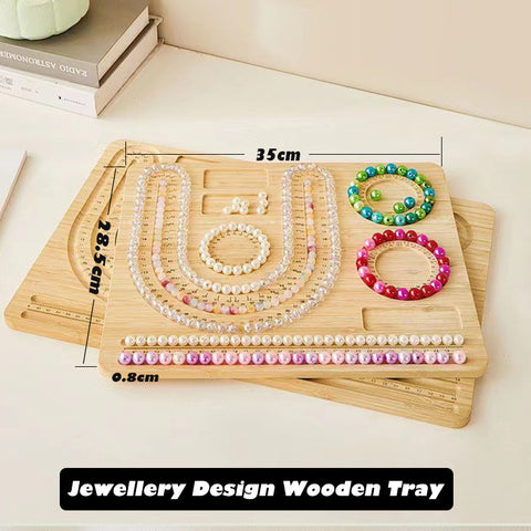Jewellery Design Wooden Tray