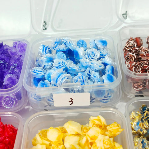 # Soft Flowers Charms For DIY Jewelry Accessories