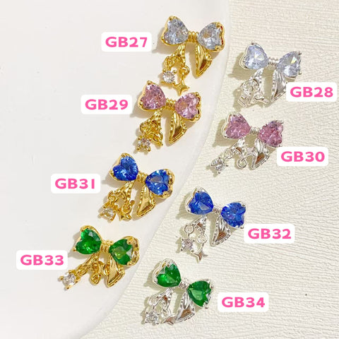 #GB27-34 zircon Charms For DIY Jewelry Accessories