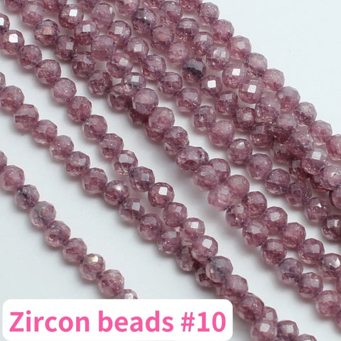 Zircon beads 2/3/4mm Accessories