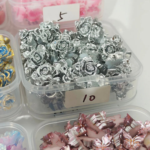 # Soft Flowers Charms For DIY Jewelry Accessories