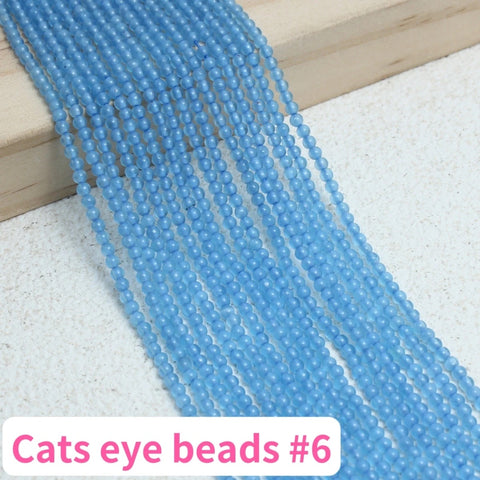 Cats eye beads 2mm/3mm accessories
