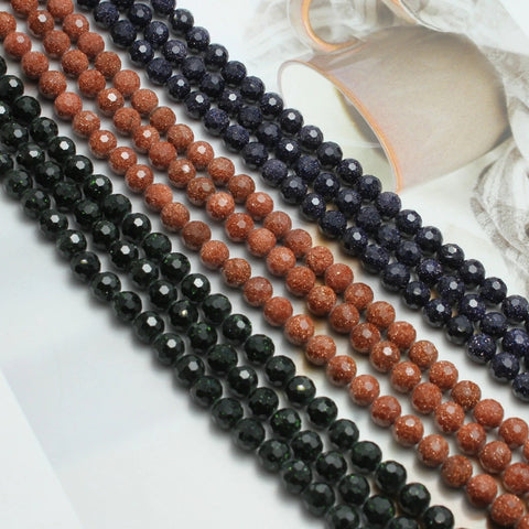 Sandstone beads 2/3/4/6mm Accessories