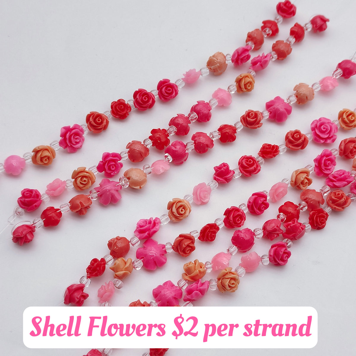 # Shell Flowers Charms For DIY Jewelry Accessories