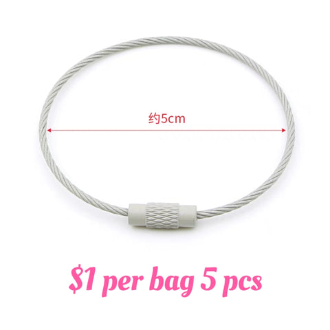 #Multi-function buckle for Key chain charms and accessories