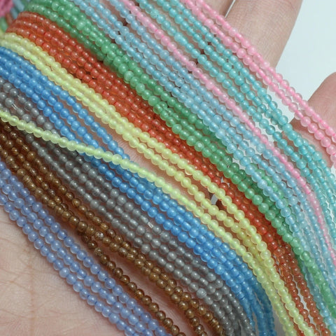 Cats eye beads 2mm/3mm accessories