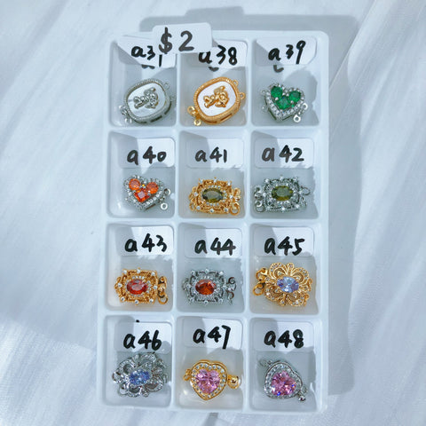 #A37~A48 clasp Charms For DIY Jewelry Accessories