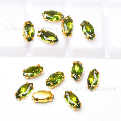 # Zircon Spacers Charms For DIY Jewelry Accessories