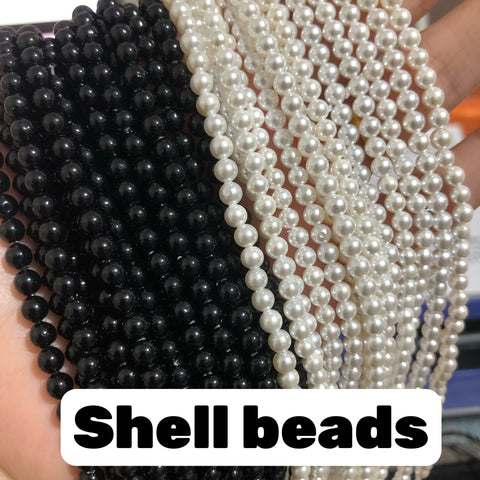 One Strip Shell Beads
