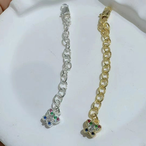 # Butterfly Tail Chain Charms For DIY Jewelry Accessories