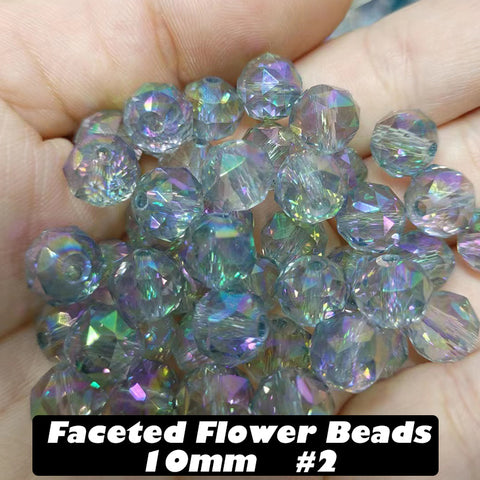 Faceted Flower Bead