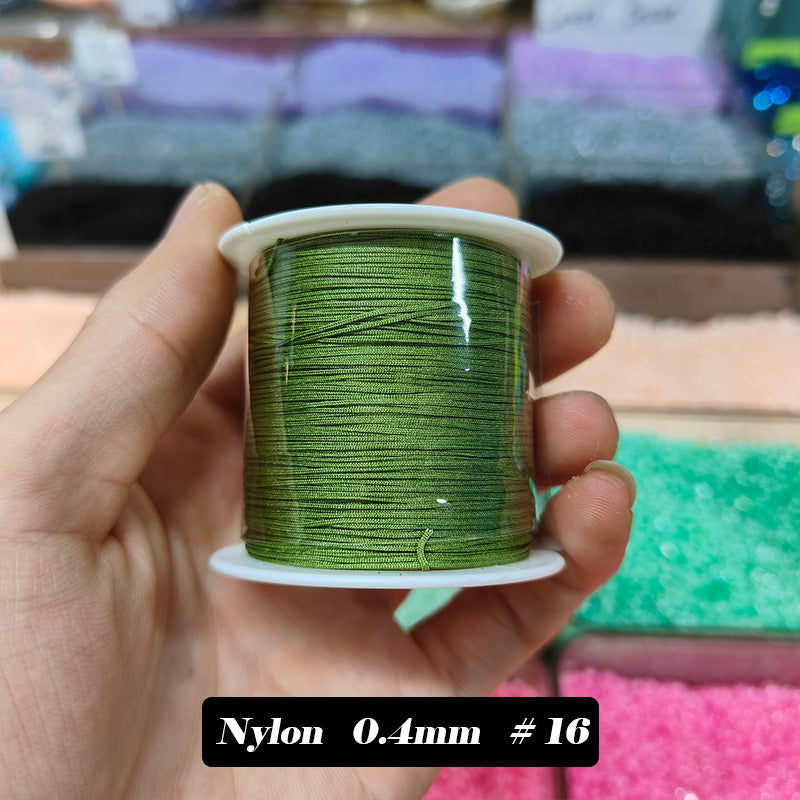 #71 Pulsera Hilo de Nylon 0.4mm