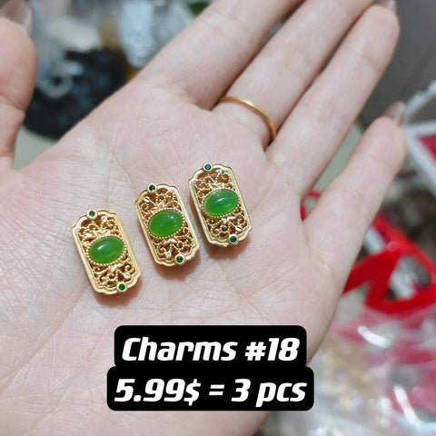 5.99$=3pcs  Diy Charms