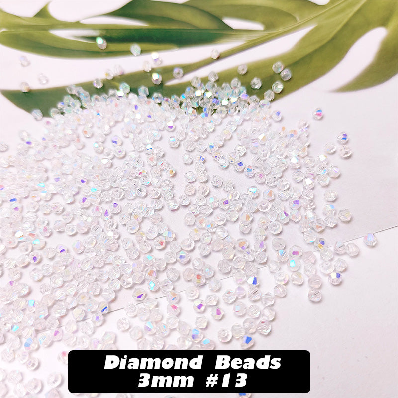Helado de perlas de diamante
