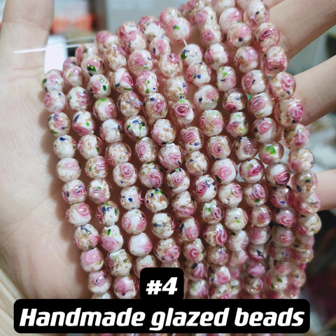 Handmade Glazed Beads
