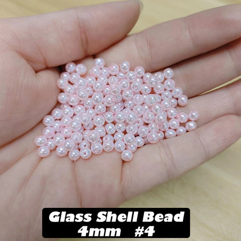 BOGO Glass Shell Beads