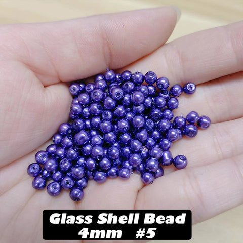 BOGO Glass Shell Beads