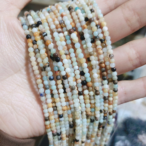 2-3mm Natural Crystal beads Jewellery DIY bracelets