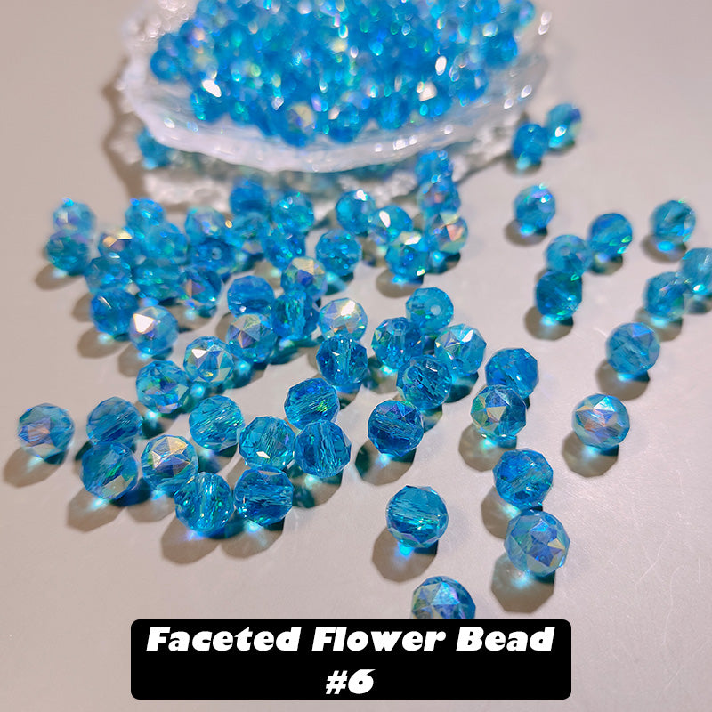 Faceted Flower Bead