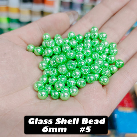 BOGO Glass Shell Beads